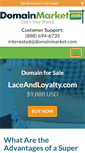 Mobile Screenshot of laceandloyalty.com
